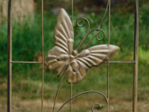 Butterfly ornament - garden stick - brown