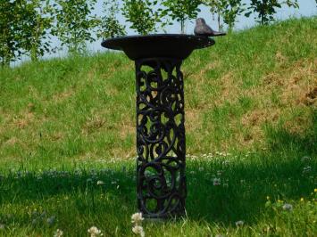 Bird bath with birds - 50 cm - Cast iron