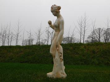 Beeld Vrouw met Appel - 115 cm - Polystone