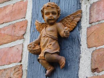 Wall Angel - Cast iron - Oxide