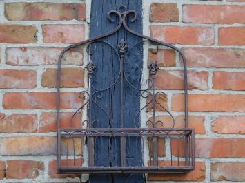 Wall rack large - Antique Rust - Wrought iron