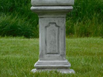 Seated Lion on Pedestal - 95 cm - Stone