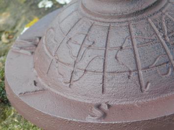 Standing Cast Iron Sundial - 40 cm