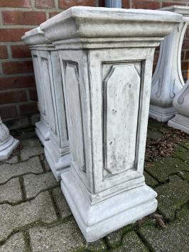 Greek Column - 57 cm - Full Stone - Pedestal