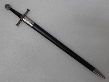 Decorative Templar Sword - 85 cm - with scabbard